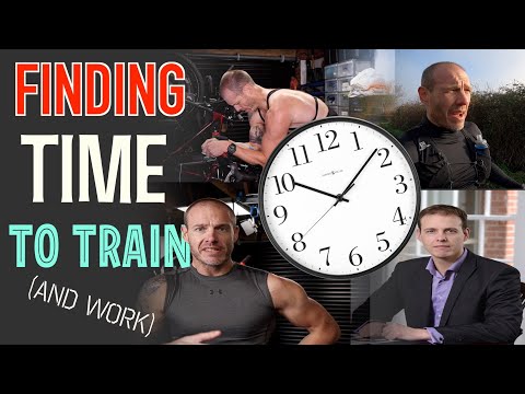 Training on a WORK day | Run, Lift, Zwift and JOB