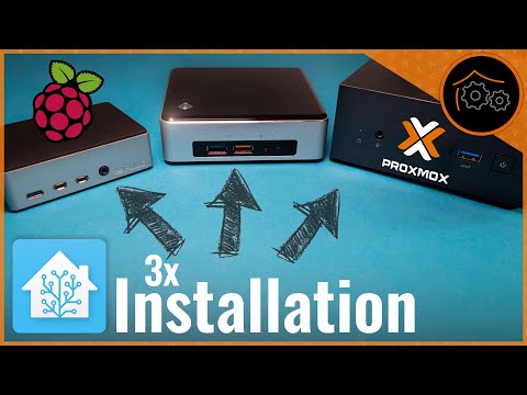 Home Assistant installation on Raspberry Pi, Mini PC (Intel NUC) or Proxmox
