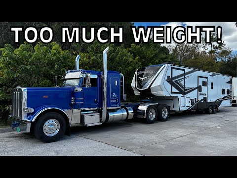 CRAZY SWAY While Towing My RV with a Semi Truck!