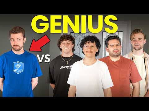 Genius Jake vs. 4 Smart Players (ft. Isaac & Pablo)