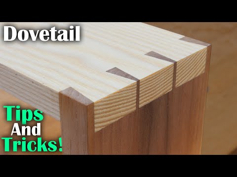Dovetail Tips And Tricks! How To Cut PERFECT Dovetails By Hand!