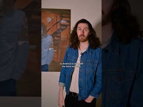 The #Hozier album artwork is special to me as originally painted by my mother, Raine Hozier Byrne 🖤