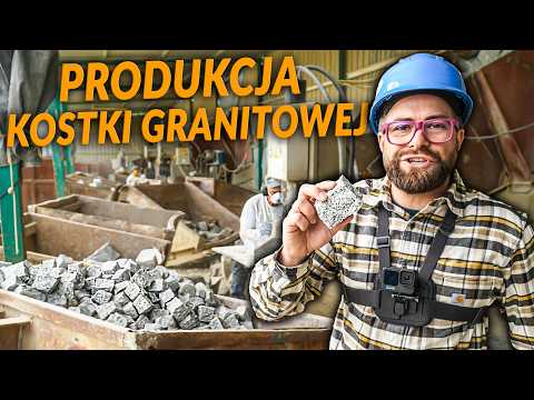 PRACA W KOPALNI GRANITU!? Od wydobycia po ręczne łupanie kostki granitowej | DO ROBOTY