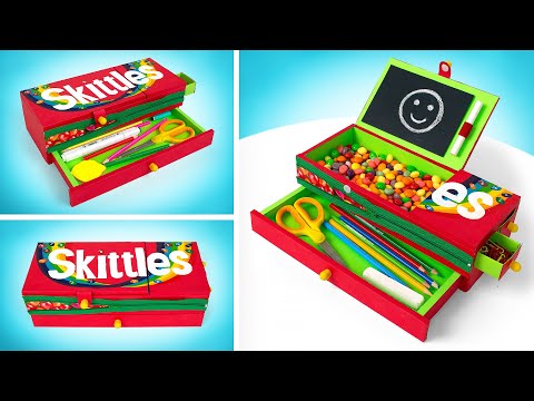 Как сделать классный переносной органайзер из картона