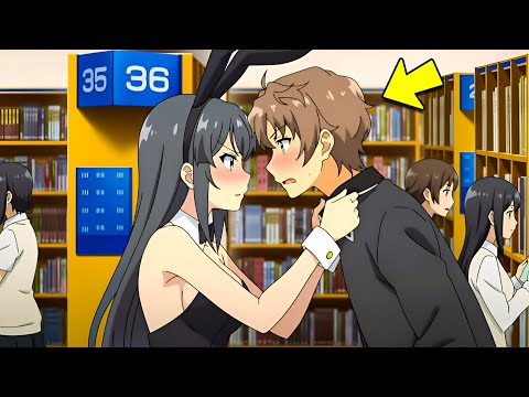 Boy Finds A Naughty Bunny Girl In Public, Unaware She Likes Him!