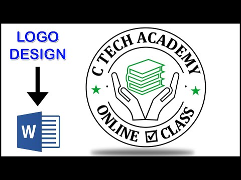 how to make school logo in computer
