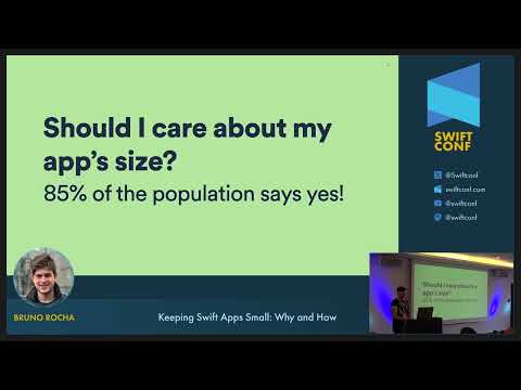 SwiftConf 2023 – Bruno Rocha: Keeping Swift Apps Small: Why and How