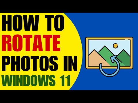 how to rotate an image in windows 11 | step by step guide