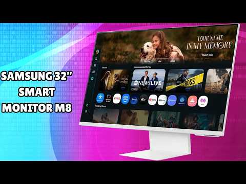 Best Monitor for Multi-Tasking | Samsung 32” Smart Monitor M8 - FULL REVIEW