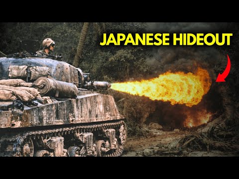 They Called His "Zippo" Tank A Death Trap — Until It Burned Through The Caves Of Peleliu