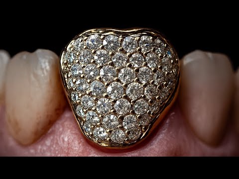 Gold Tooth stone Setting Tutorial | Micro Pavé with 0.06ct Diamonds