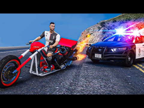 Robbing Banks with Cristiano Ronaldo in GTA 5