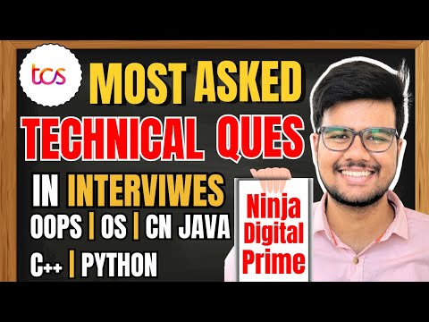 Most Asked TCS Interview Technical Questions: OOPS, OS, CS, DBMS