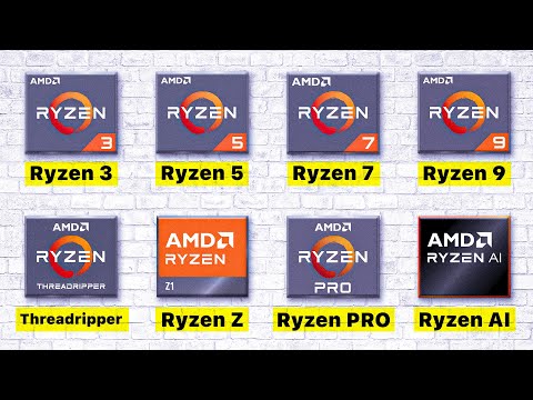 TODOS los Procesadores Ryzen EXPLICADOS en 11 MINUTOS