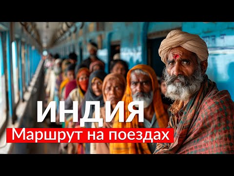 ИНДИЯ НА ПОЕЗДАХ: Тадж-Махал, Агра, Джайпур