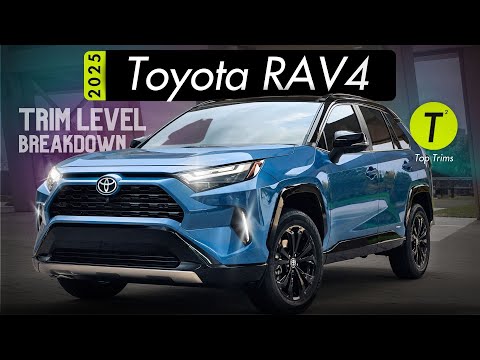 Every Trim & Option Explained - 2025 RAV4 Gas, Hybrid, and Plug-in Which to Buy?