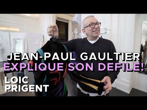 JEAN-PAUL GAULTIER EXPLAINS HIS FALL 2019 COUTURE ! by LOIC PRIGENT