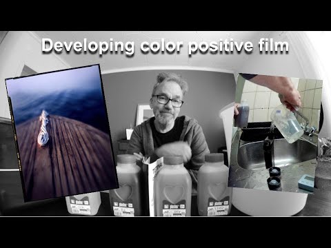 How to develop color positive film at home?