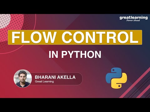 Flow Control in Python | Python for Beginners | Python | Great Learning