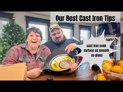 Best Cast Iron Tips! Refinishing your Modern Cast Iron to Make it Work Like Vintage!