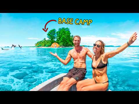 Camping & Exploring Remote Tropical Islands🏝️(The Last Paradise?)