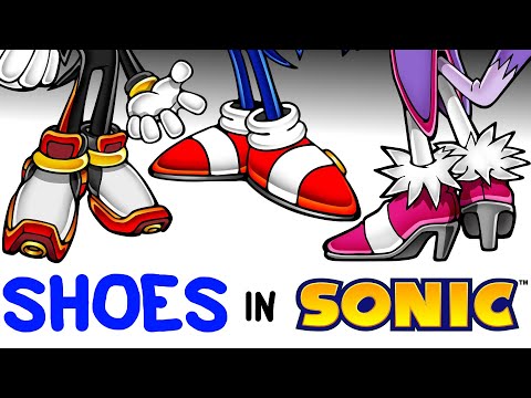 Shoe Designs in Sonic Games