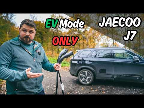 JAECOO J7 2025 SHS Plug-in Hybrid // HOW Many MILES on JUST EV?