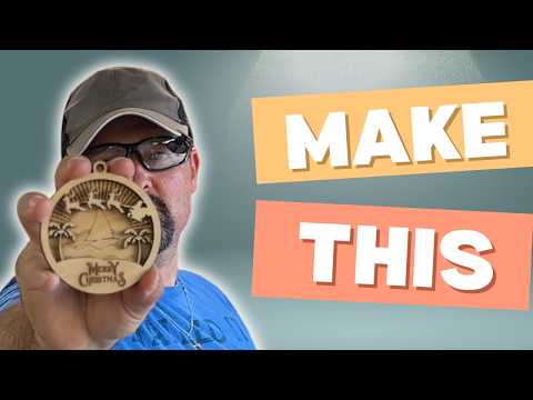 Get Ready for the EASIEST Laser Christmas Ornament Tutorial EVER!