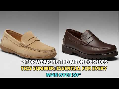 Stop Wearing the Wrong 3 Shoes This Summer Essential for Every Man Over 50 ✅