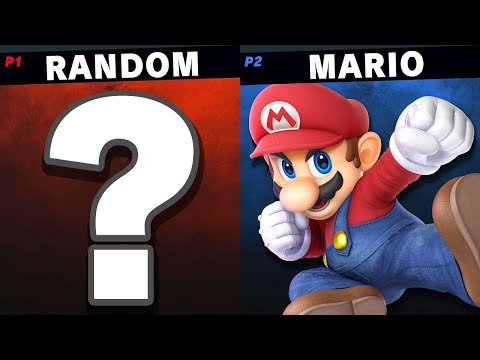 I Played Random in a Smash Bros TOURNAMENT