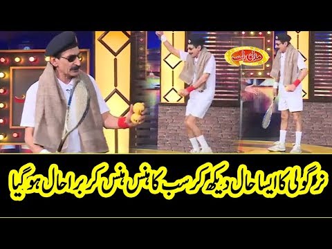 Nirgoli Ka Aisa Haal Daikh Kar Sub Ko Maza Ageya - Mazaaq Raat - Dunya News