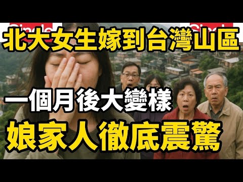 一位北京大學畢業的菁英女士嫁到了台灣的山區，一個月後居然大變樣，連這位女士的娘家人都徹底震