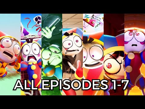 The Amazing Digital Circus: 1-7 All Episodes !