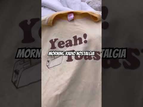 I remember 90s morning radio #comedy #goodwilloutlet #toast #nostalgia