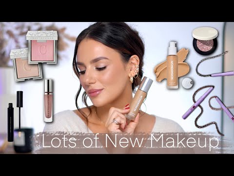 TESTING NEW PRODUCTS: NEW Favorite Foundation?! WONDERSKIN, CHANTECAILLE Holiday Collection, KJH