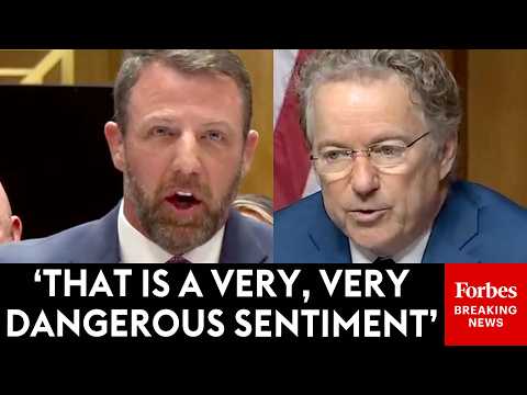 BREAKING NEWS: Rand Paul Confronts Markwayne Mullin With Clips About 'Low Impulse Control' & 'Anger'