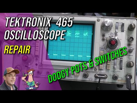 No.135 - Tektronix 465 Oscilloscope Repair