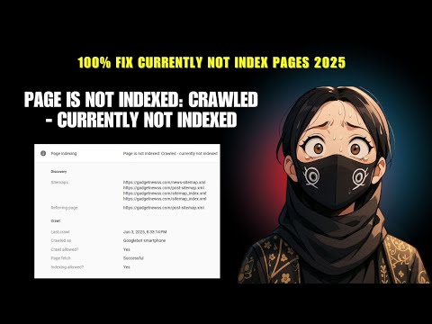 100% Fix ✅ Crawled - Currently not indexed | Fixed It in 5 Steps