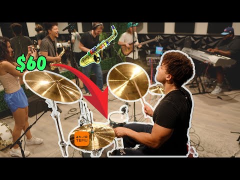 Re-Recording Our Hit Song With The CHEAPEST Temu Instruments