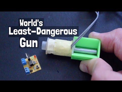 The World's Least-Dangerous Gun (Coilgun)