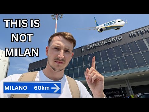 I Visited Ryanair's Milan (Nowhere Near Milan) 