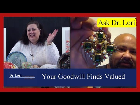 Subscriber's Upset | Goodwill Blue Box Jewelry Score, MCM Glass, More | Ask Dr. Lori