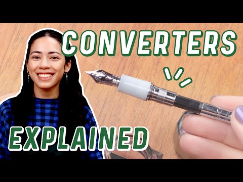 3 Fountain Pen Converter Types Explained!