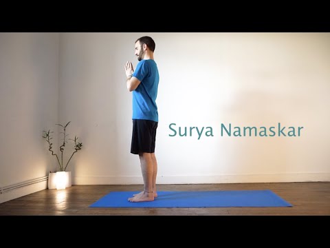 Salutation au soleil DÉTAILLÉE - (15 min Hatha Yoga)