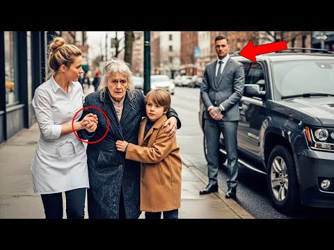 Single Mom Helped Lost Boy and Sick Grandmother — Next Day, Mafia Boss with Black SUV Found Her..