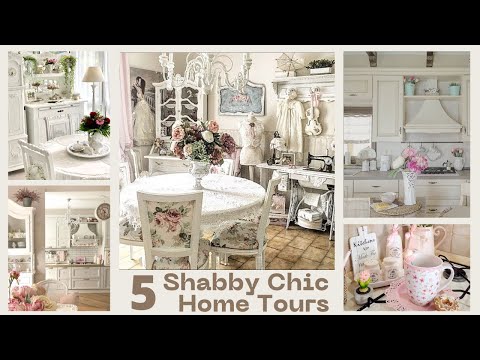 5 Awesome  Shabby Chic Home Tour 💝