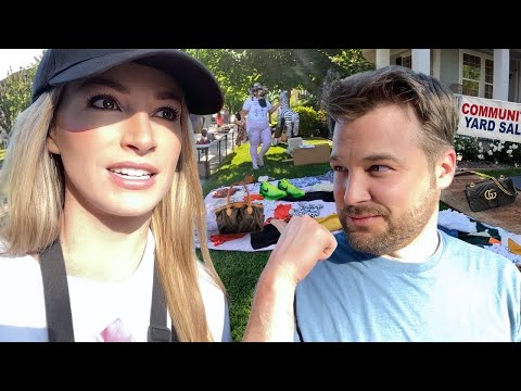 I Filled My ENTIRE Car at This $1,000,000 Community Yard Sale