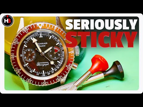 Wittnauer Professional Chronograph - The Moon Watch that never was. Full Vintage Watch Restoration