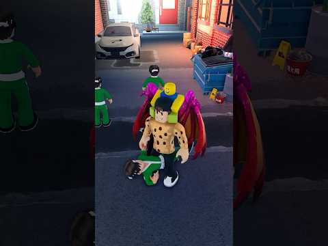 I got beat up in roblox #shorts #roblox