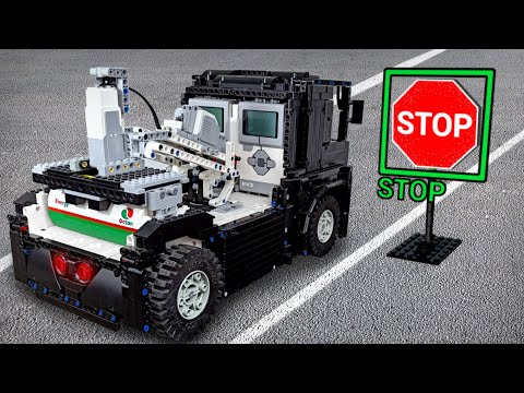 World’s BEST Lego self-driving car